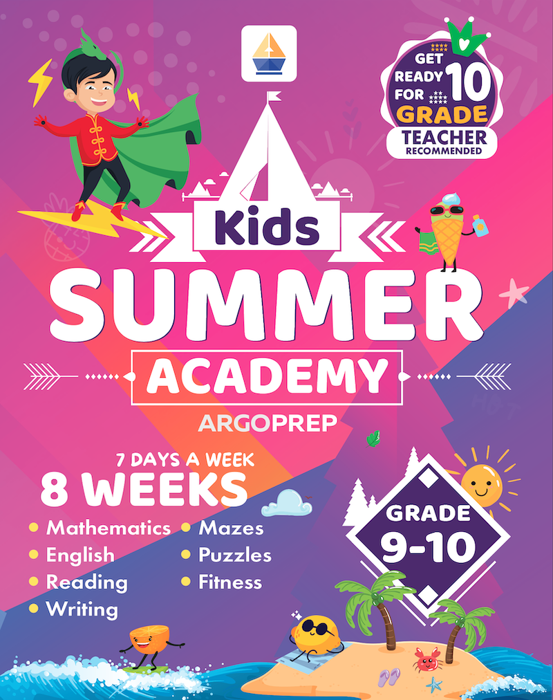 Kids Summer Academy by ArgoPrep: Grade 9-10
