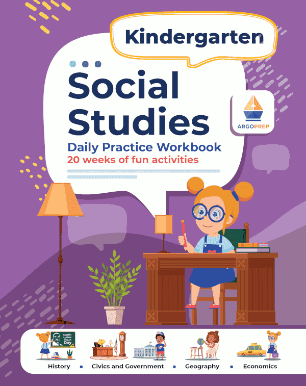Kindergarten Social Studies: Daily Practice Workbook