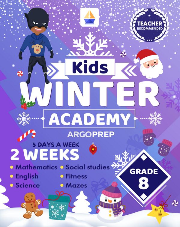 Kids Winter Academy By Argoprep: Grade 8