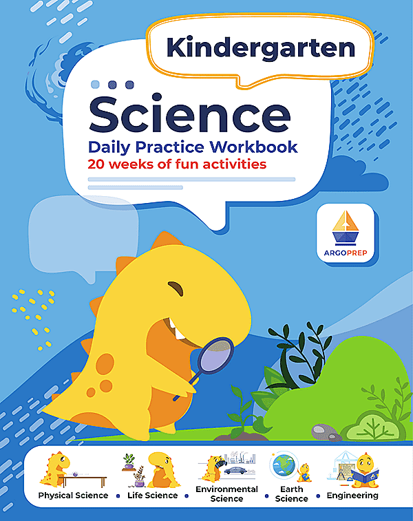 Kindergarten Science: Daily Practice Workbook | 20 Weeks of Fun Activities