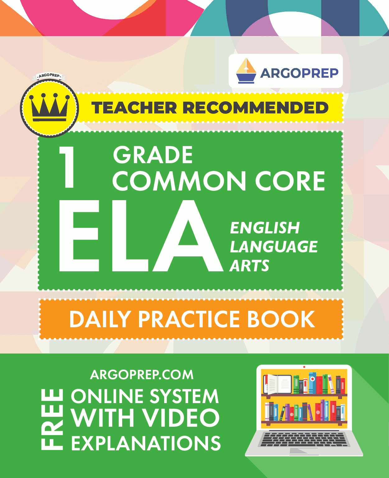 1st Grade Common Core ELA Workbook (English Language Arts)