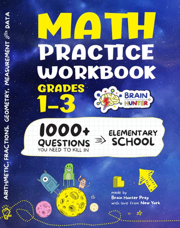 Math Practice Workbook For Grades 1-3