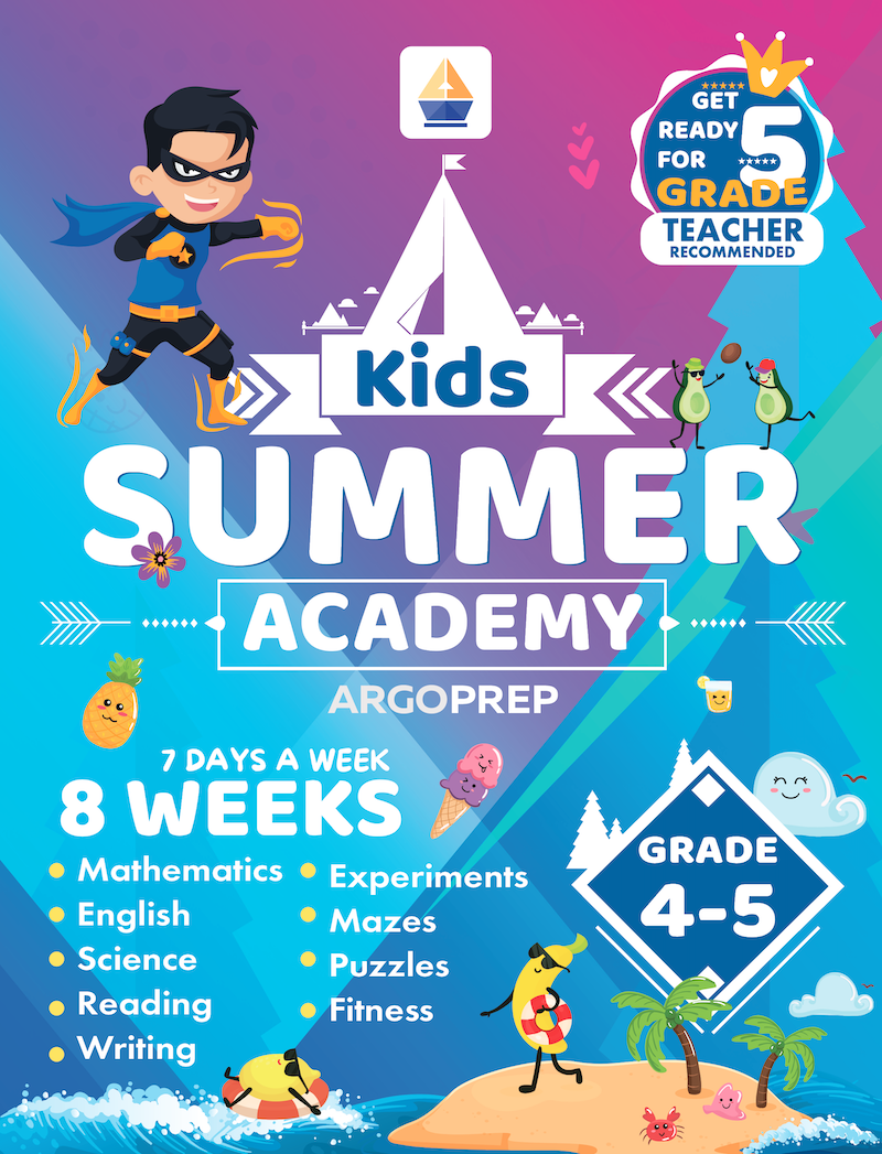 Kids Summer Academy by ArgoPrep: Grade 4-5