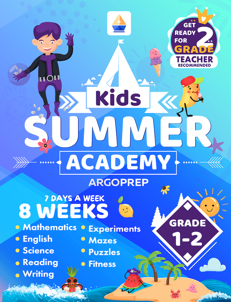 Kids Summer Academy by ArgoPrep: Grade 1-2