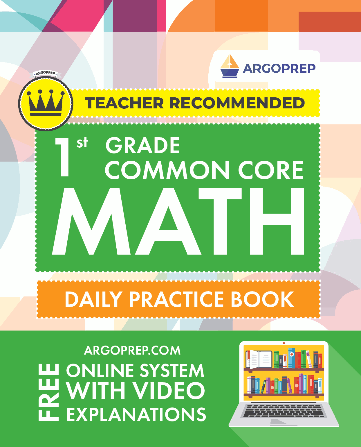 1st Grade Common Core Math Workbook (Daily Practice)