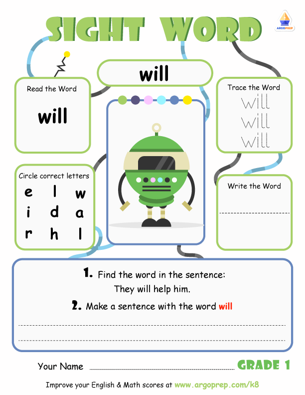 What "Will" You Learn Today?