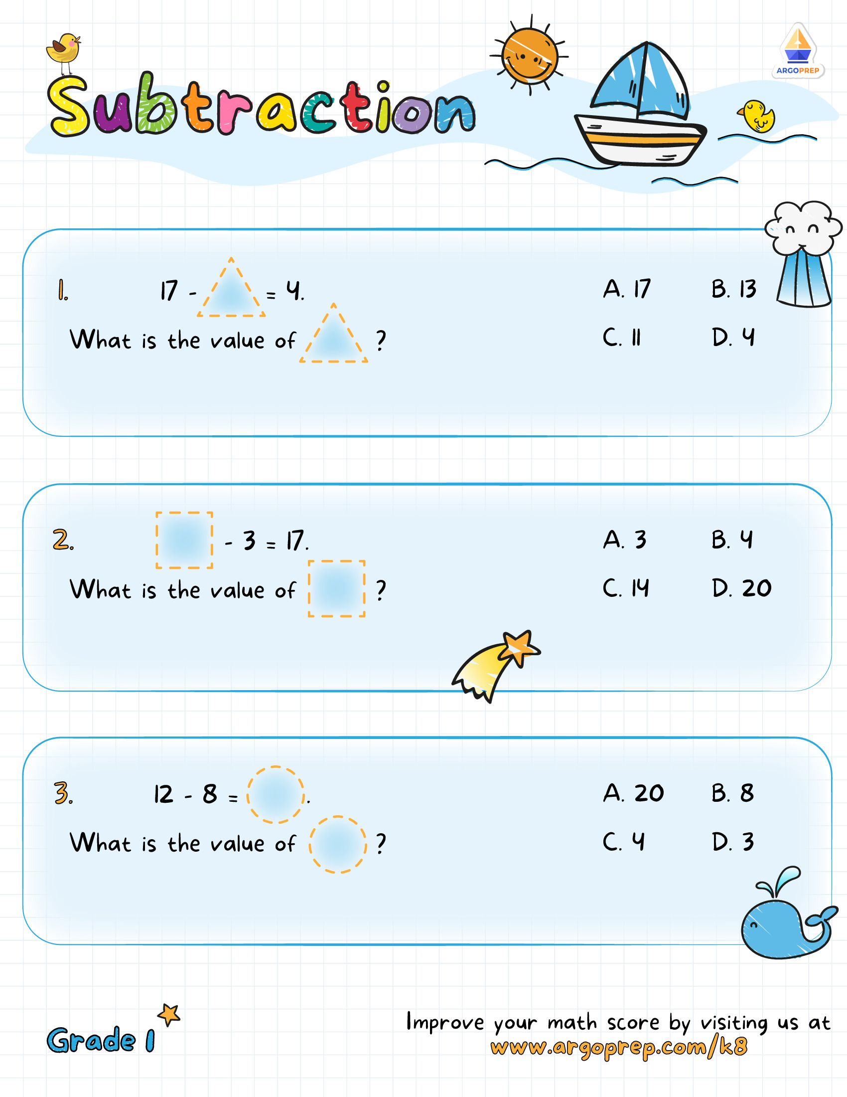 Sail the Subtraction Sea