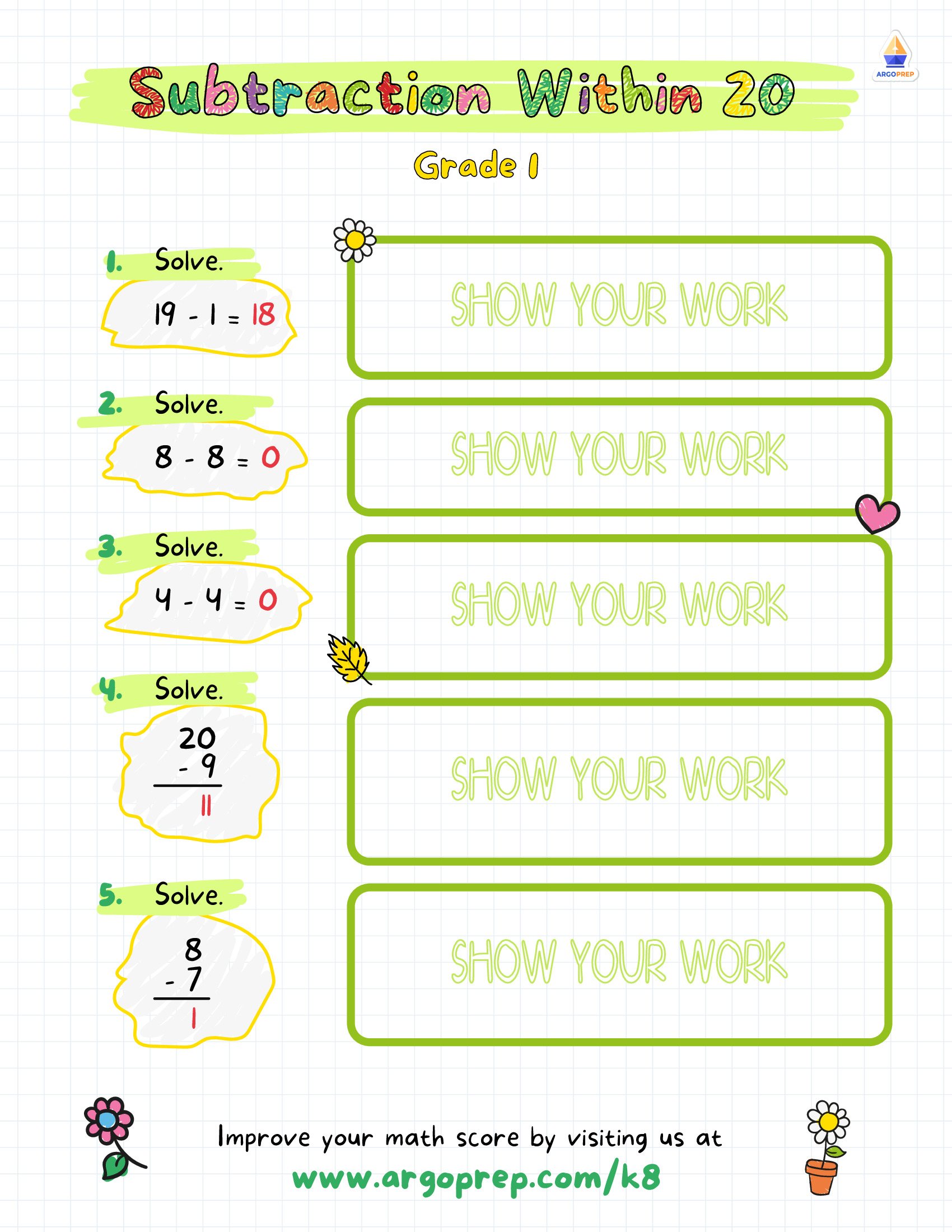 Subtract to Solve
