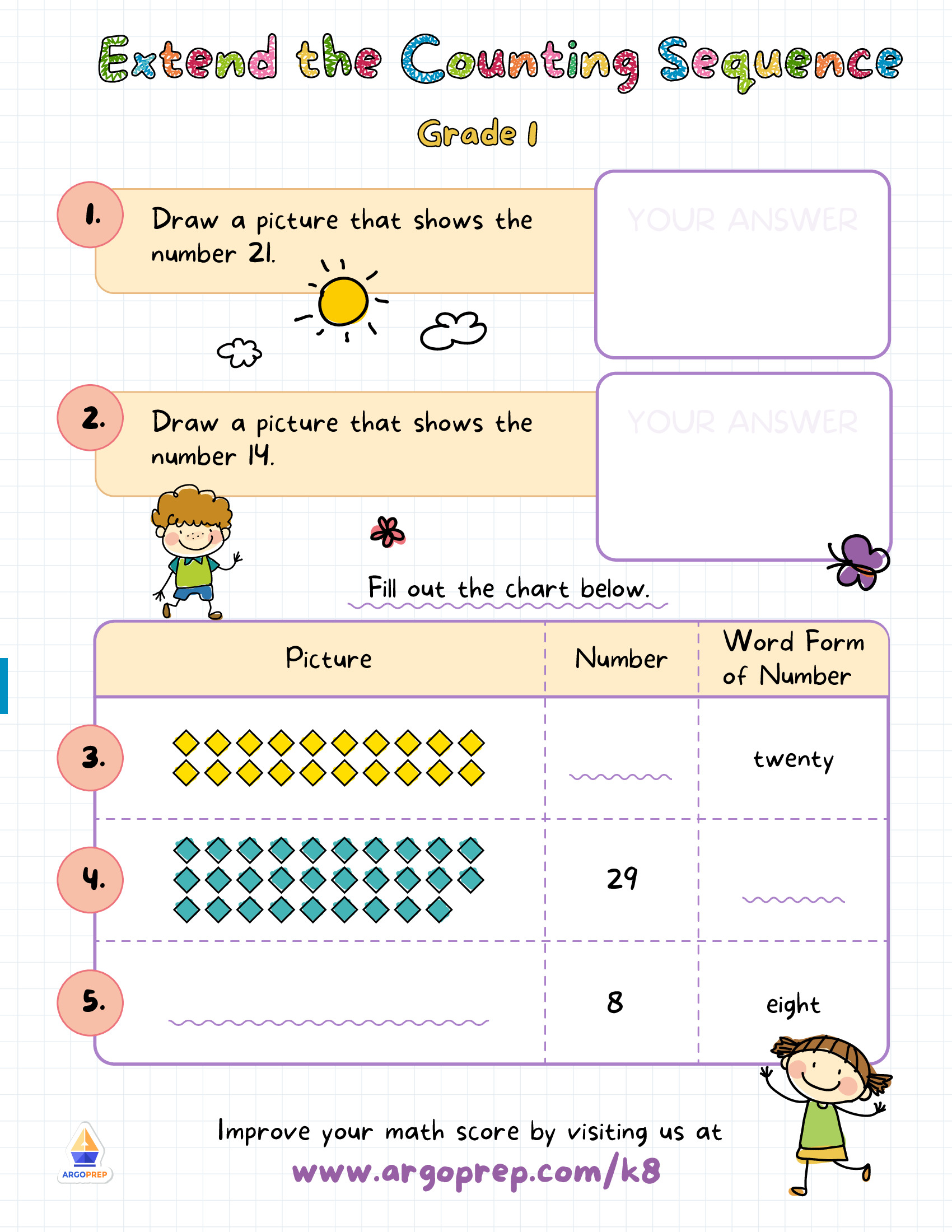 Count and Draw