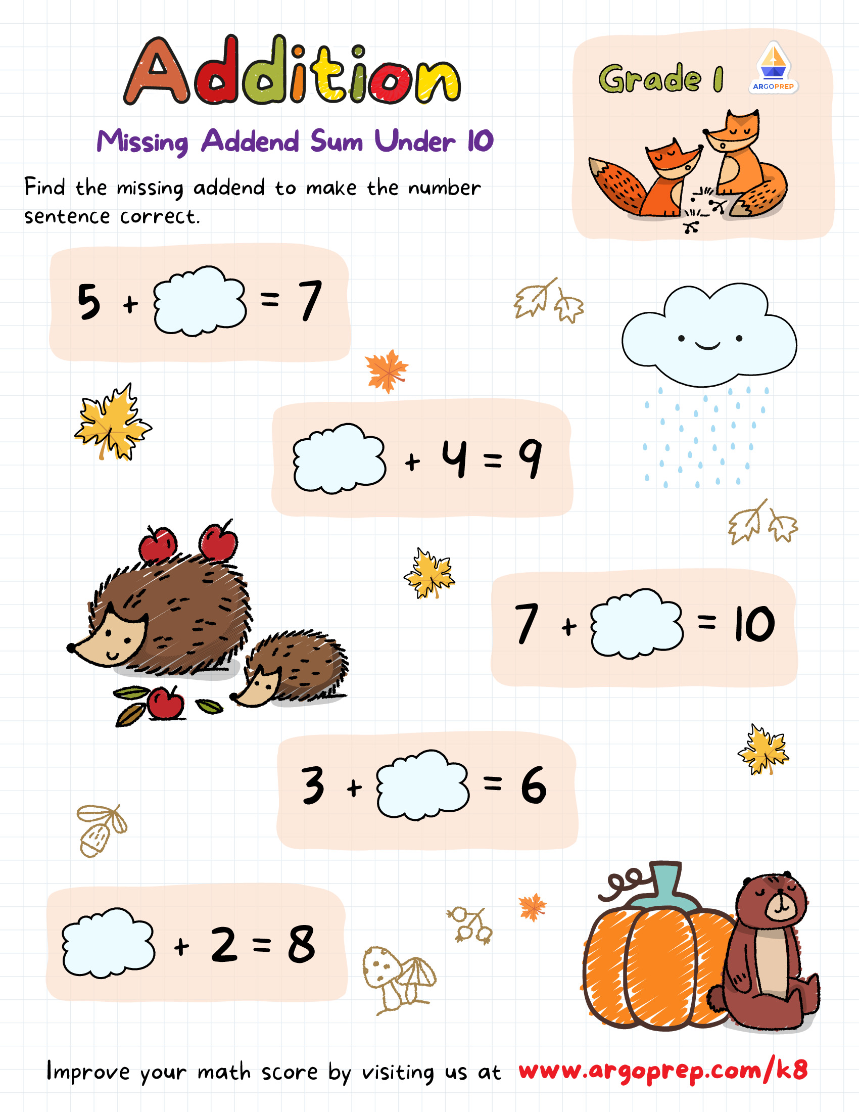 Autumn Addends