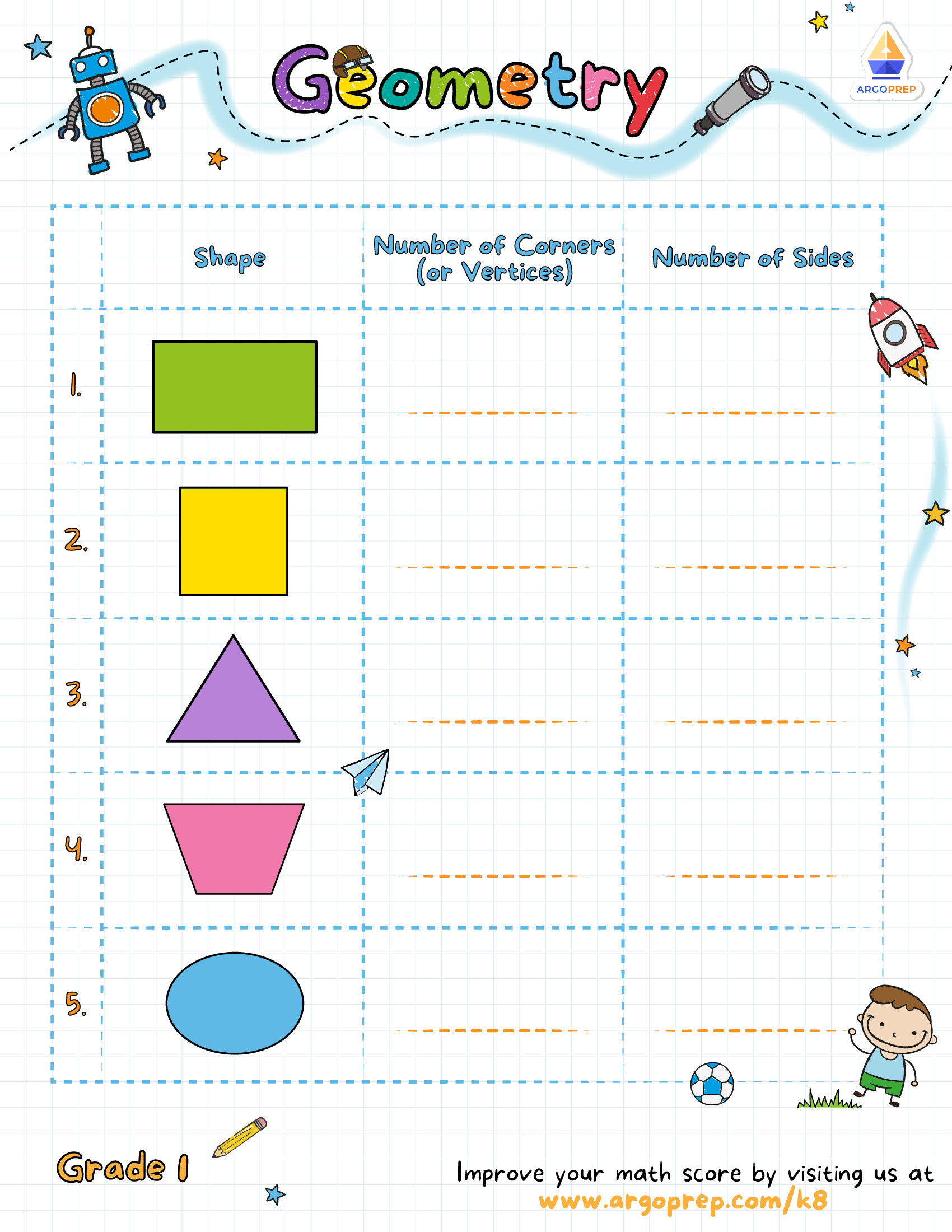 Determining Number of Corners in Shapes
