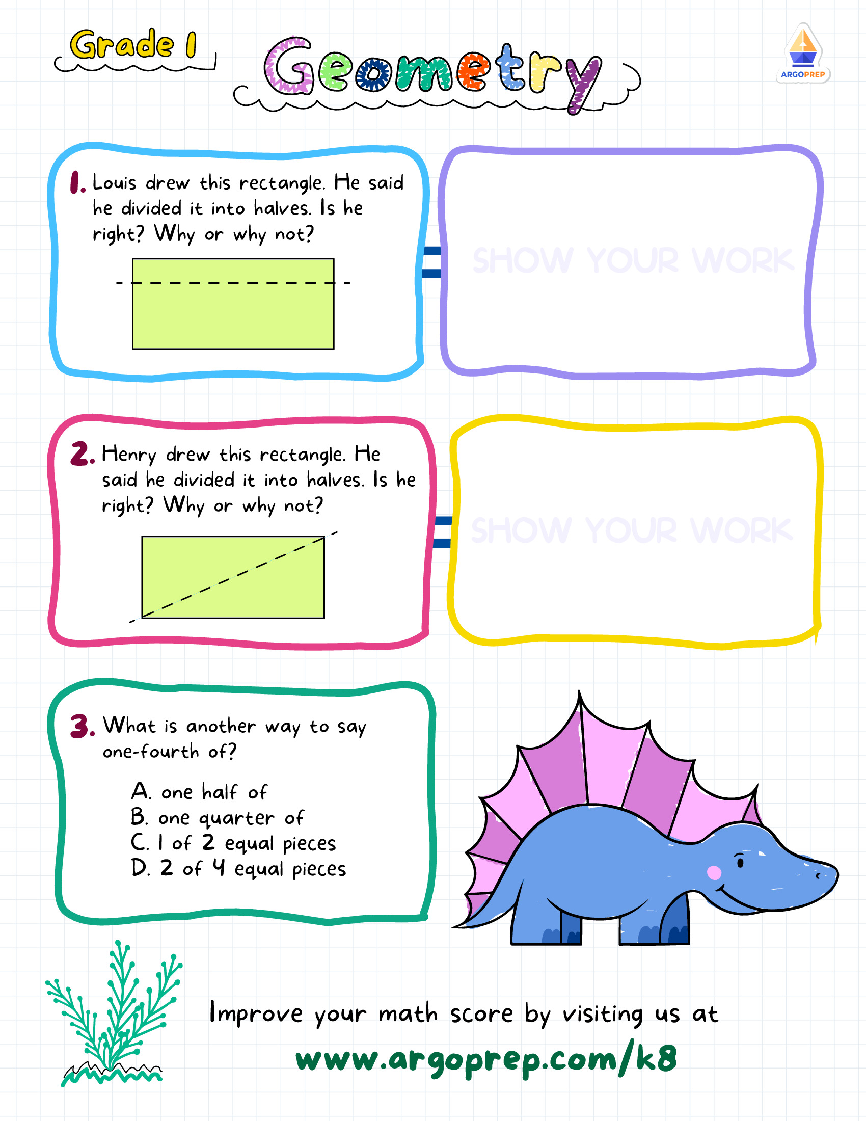 Comparing Fractions and Justifying Answers