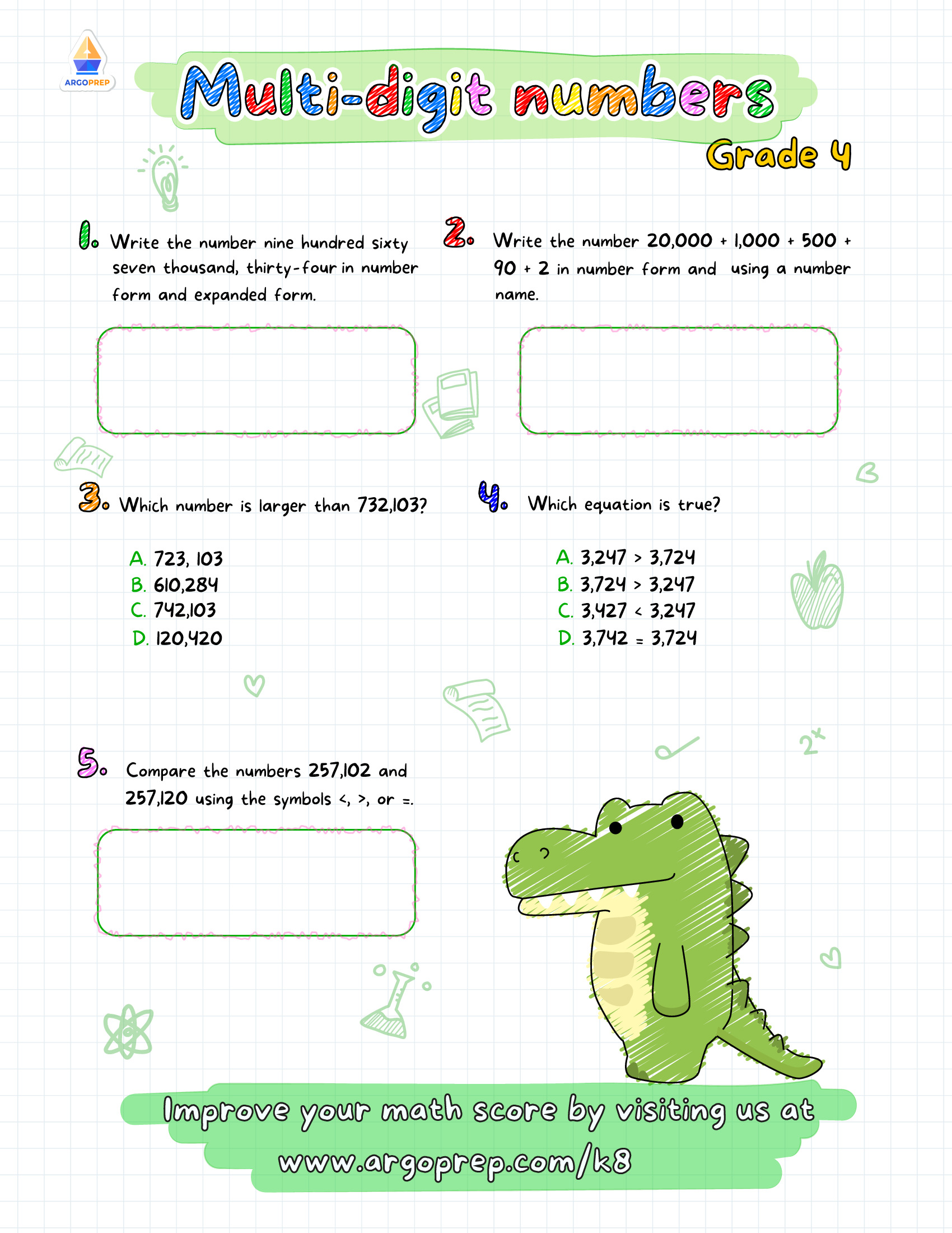 Alligator Numbers