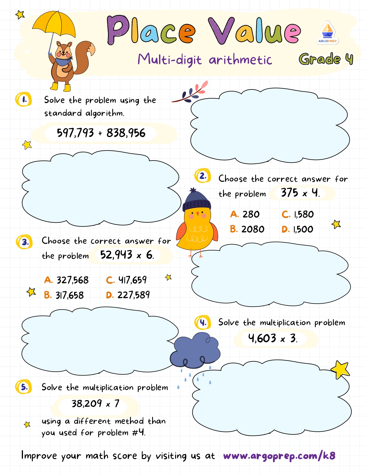 Tweet Multi-Digit Arithmetic