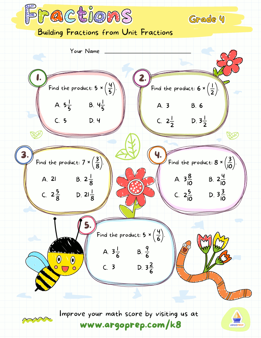 "Bee" Careful Multiplying Mixed Numbers!