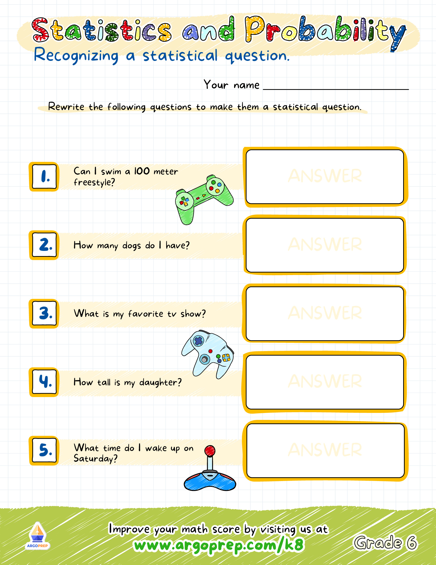 Statistical Question Games