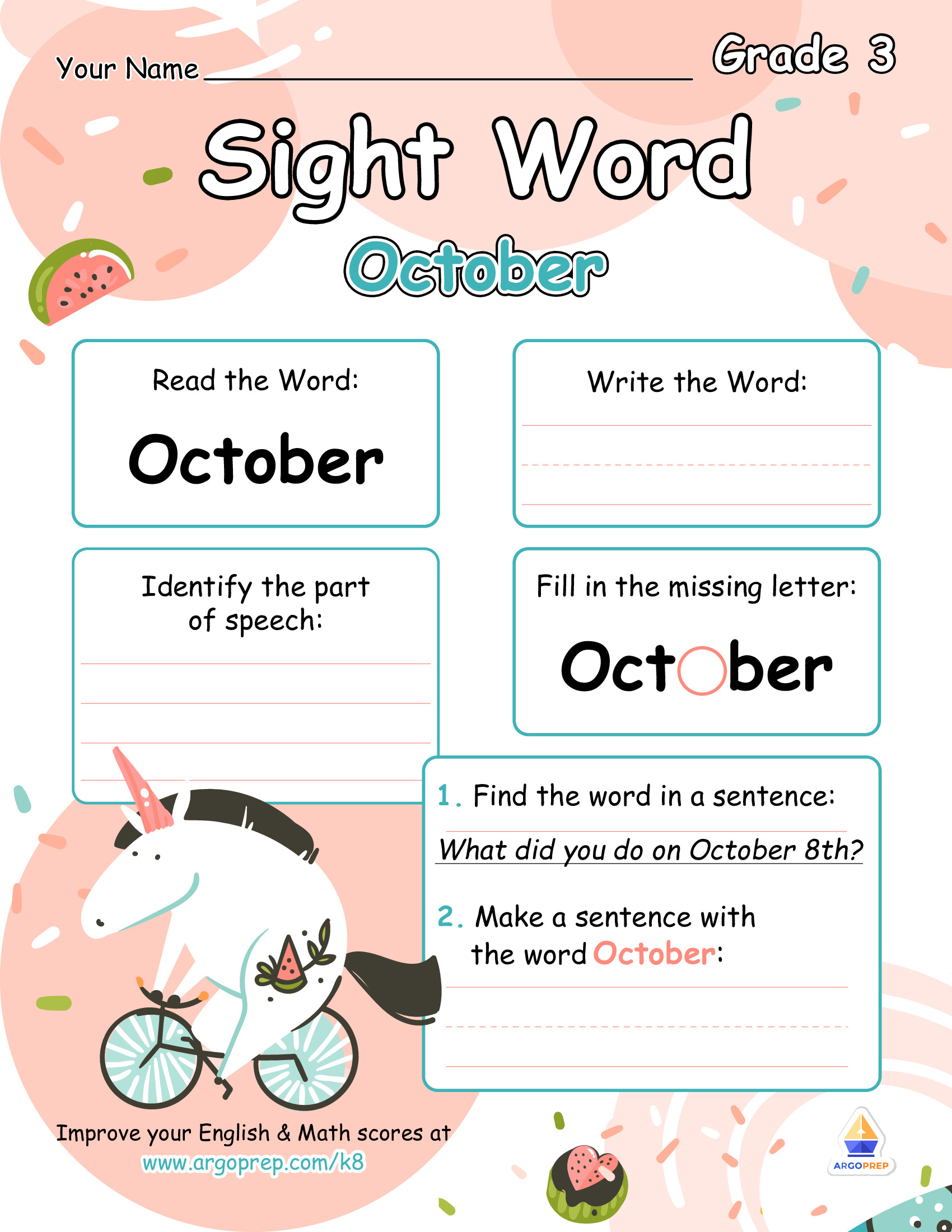 "October" Is a Solid Ten