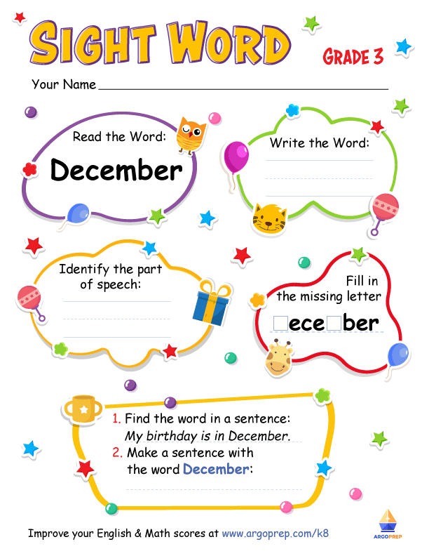 Remember "December"?