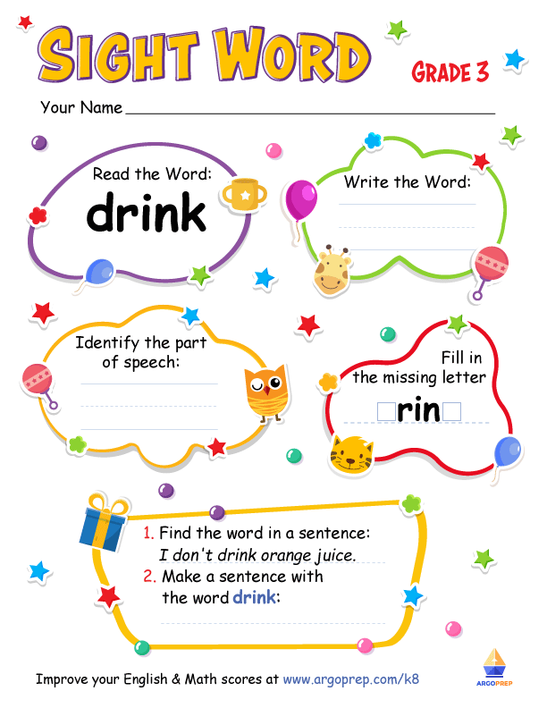 "Drink" More Water!