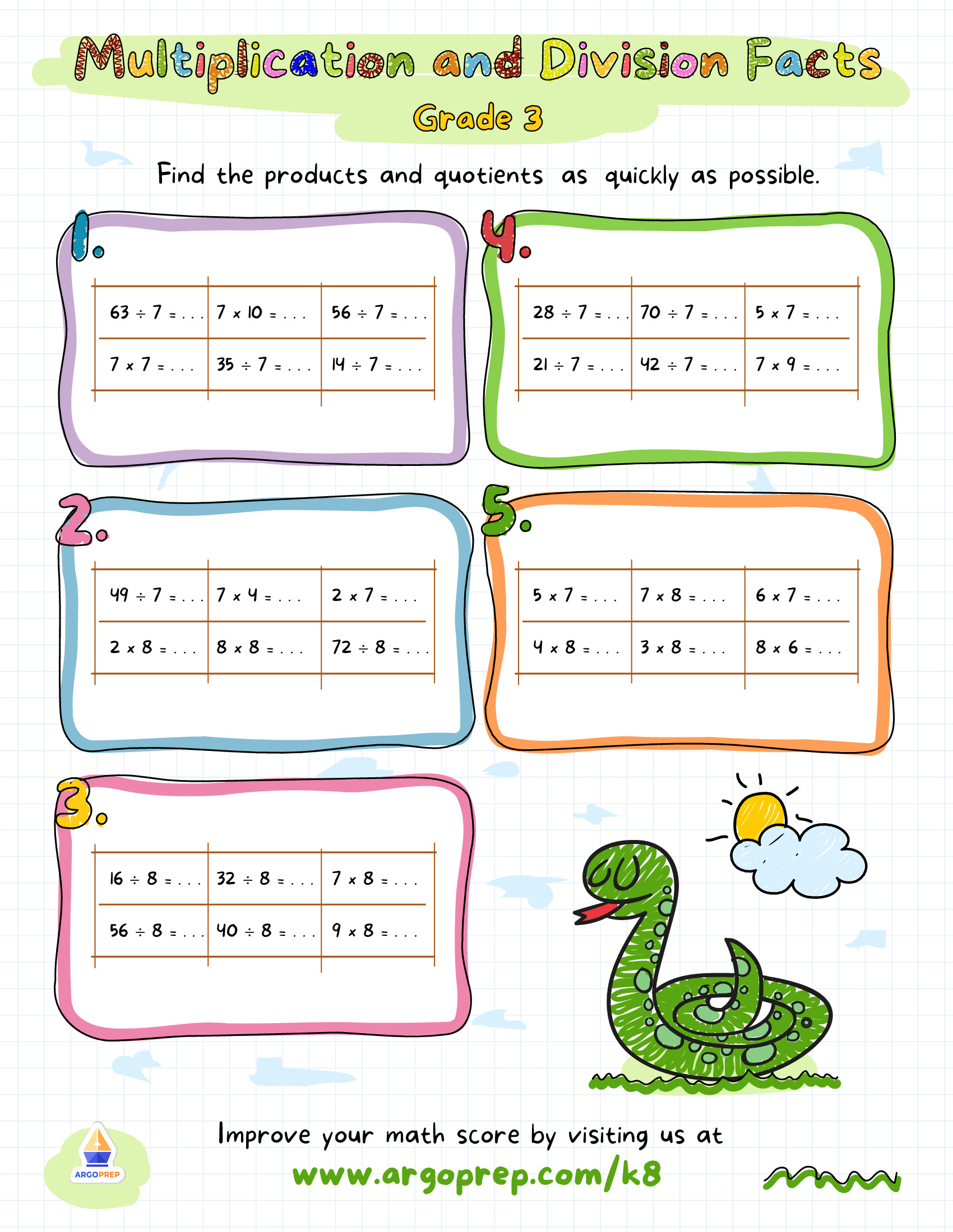 Product and Quotient Race