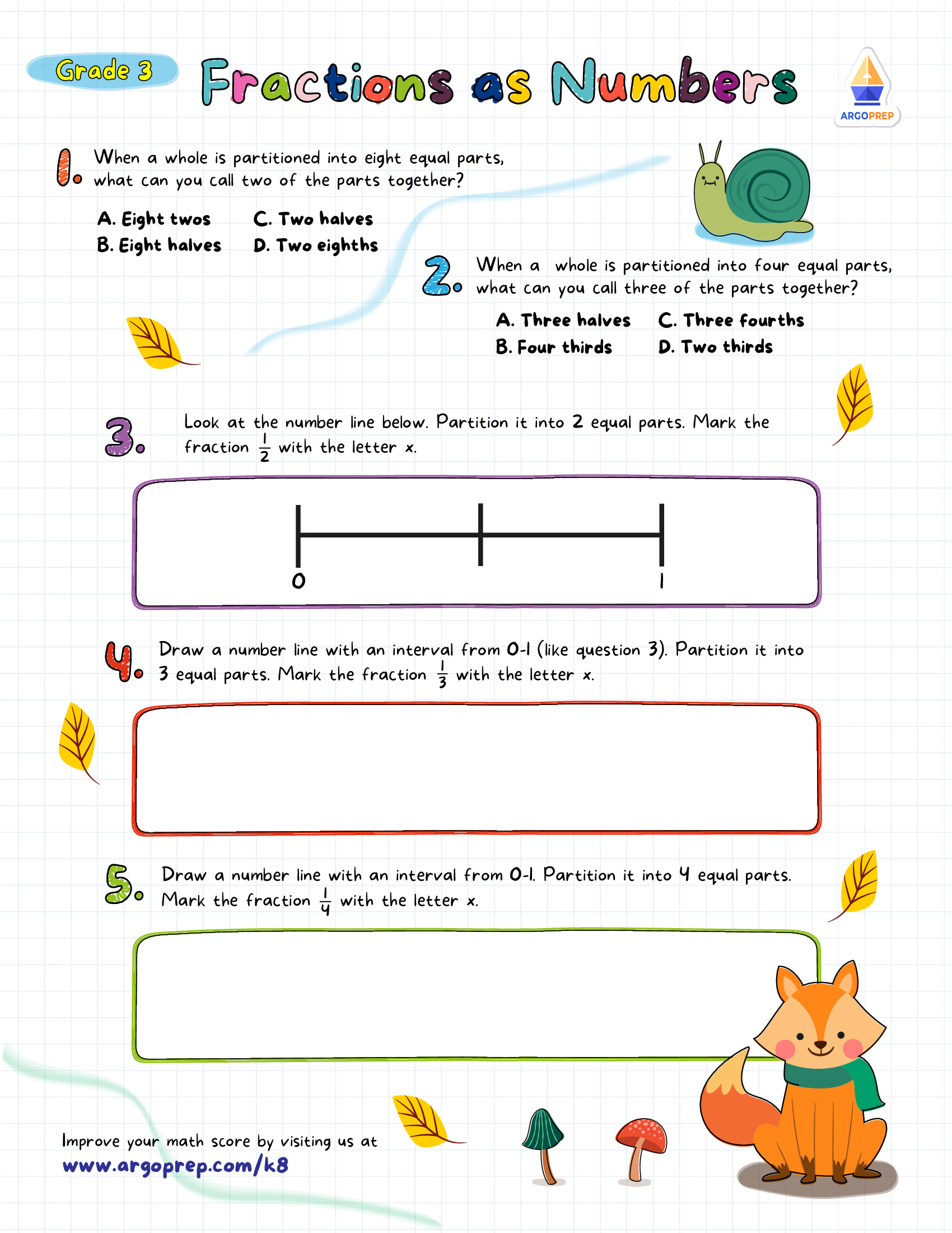 Falling for Fractions and Number Lines