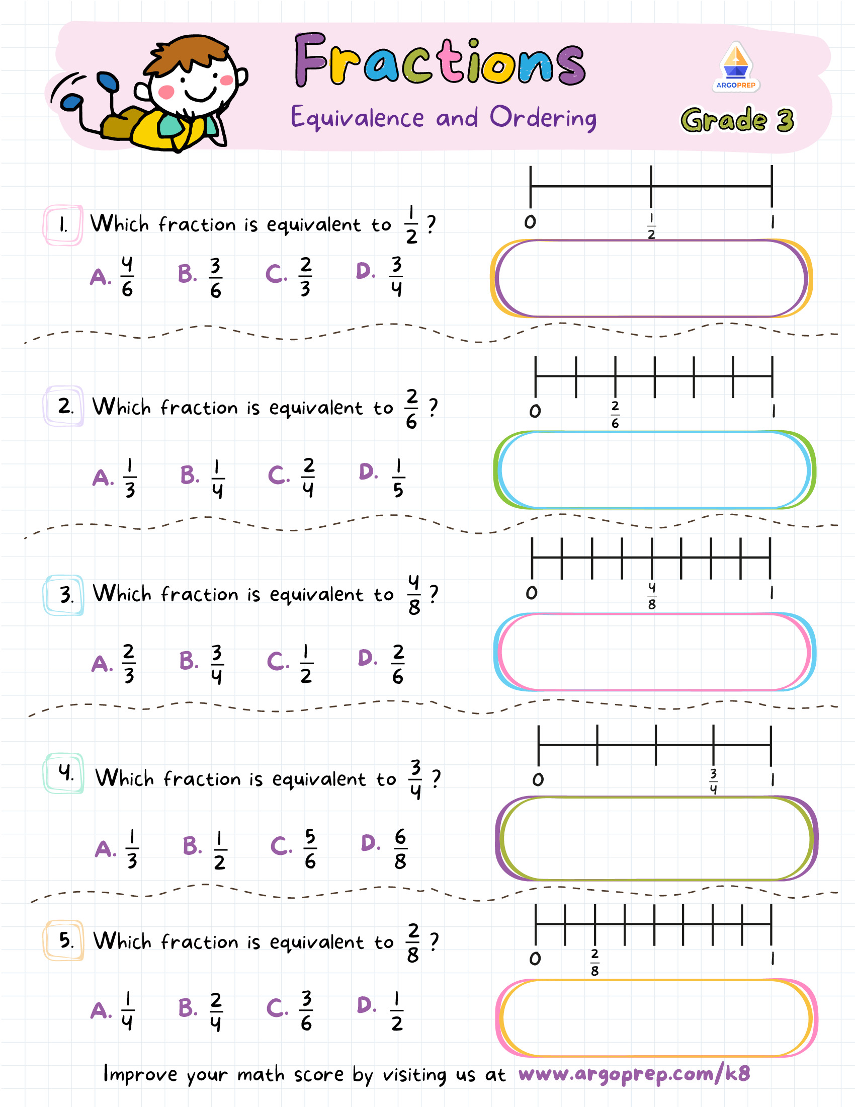 Excellent Equivalent Fractions