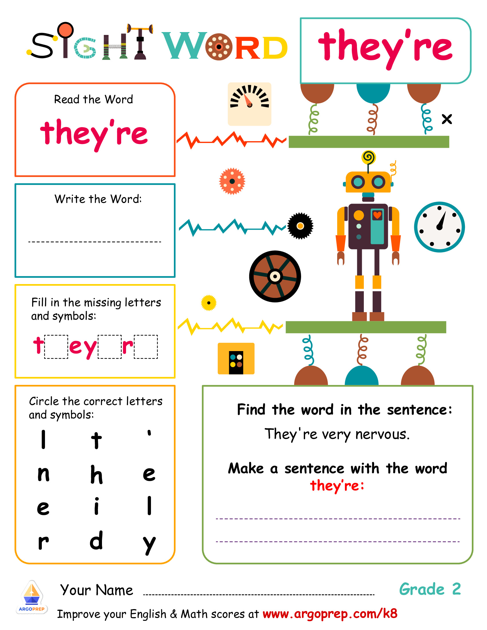 "They're" Ready to Learn!