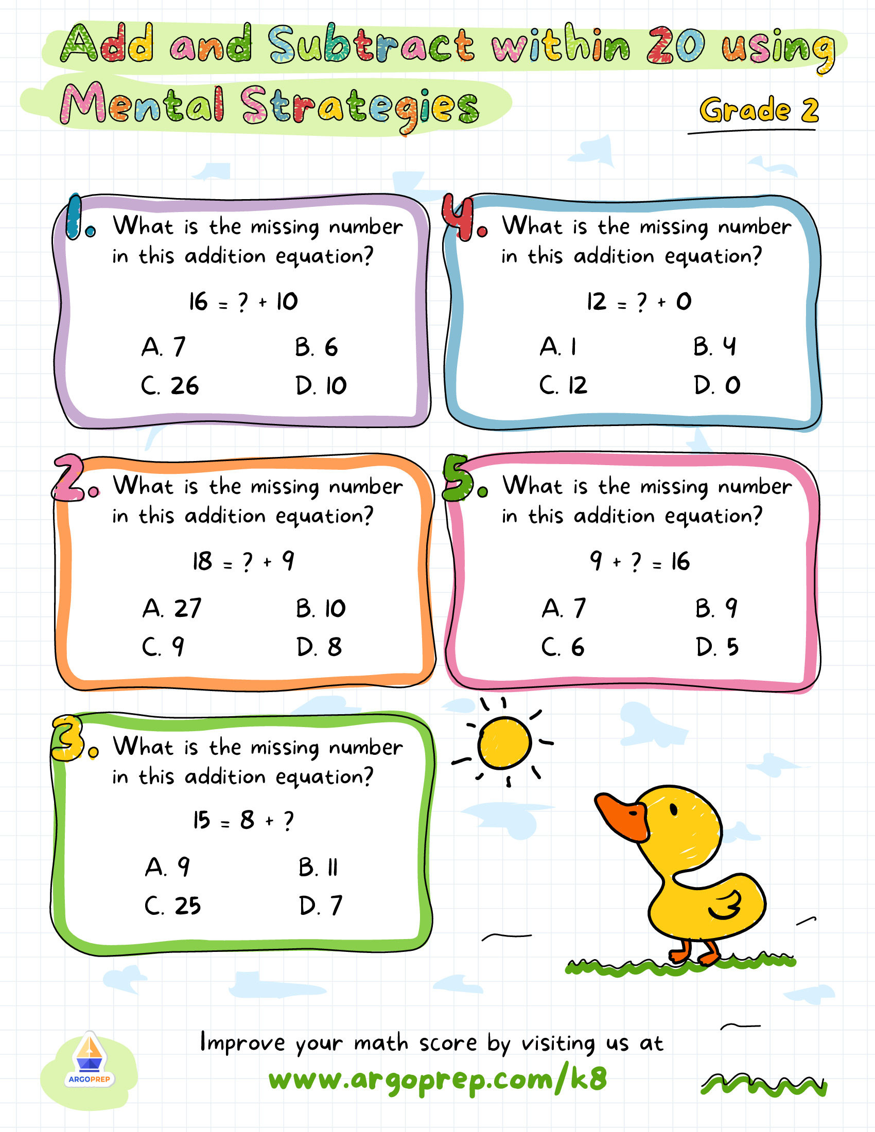Quacking into Mental Math