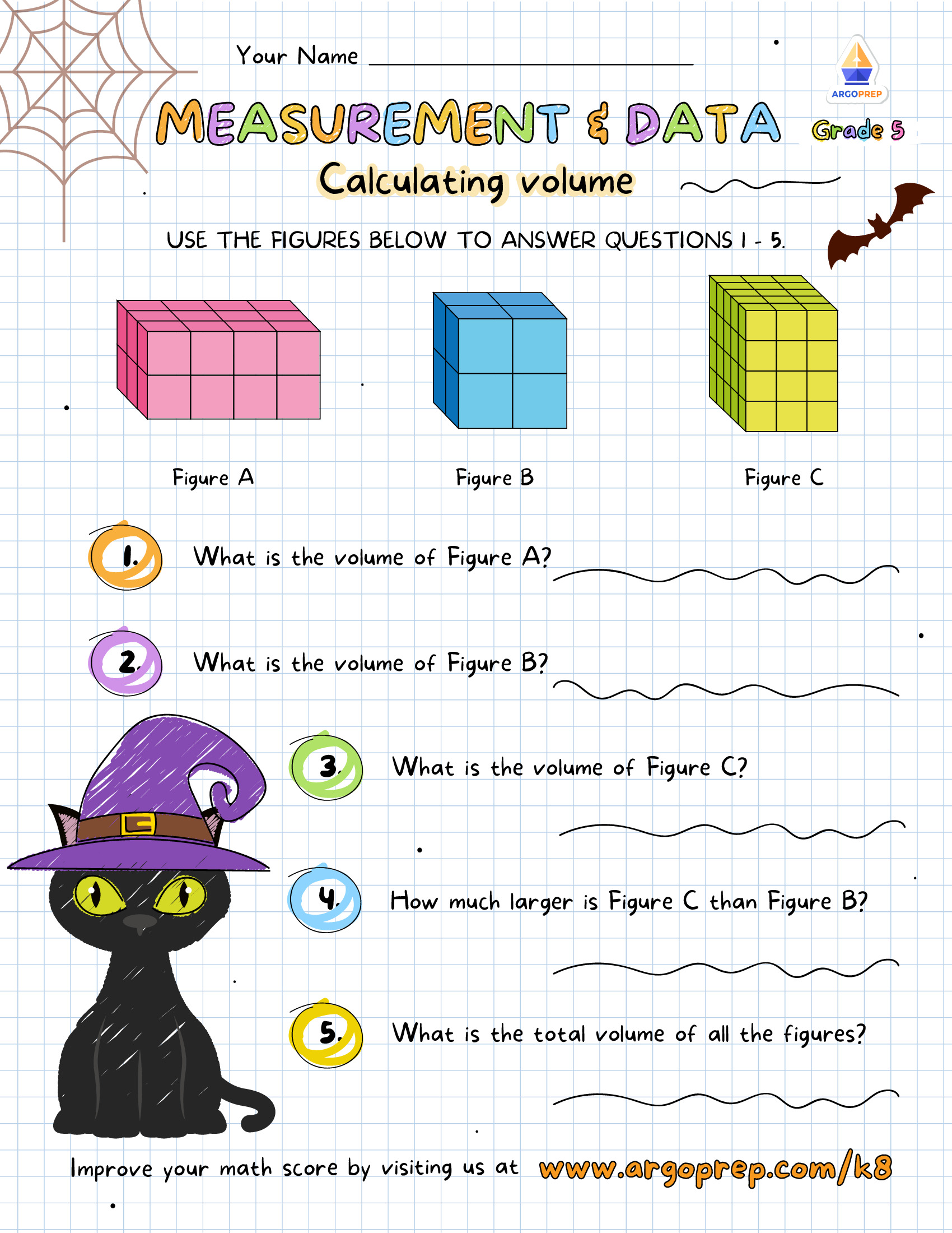 Black Cats, Spooky Bats, and Calculating Volume