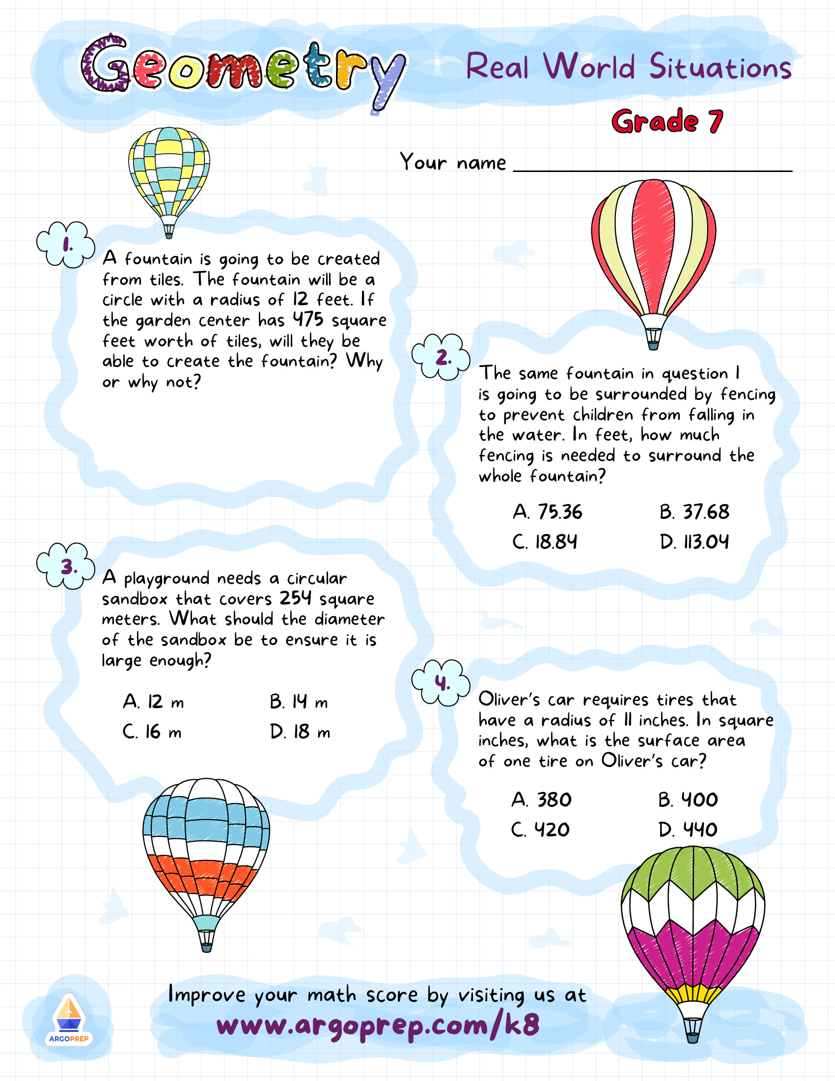 Up, Up, and Away with Real World Geometry
