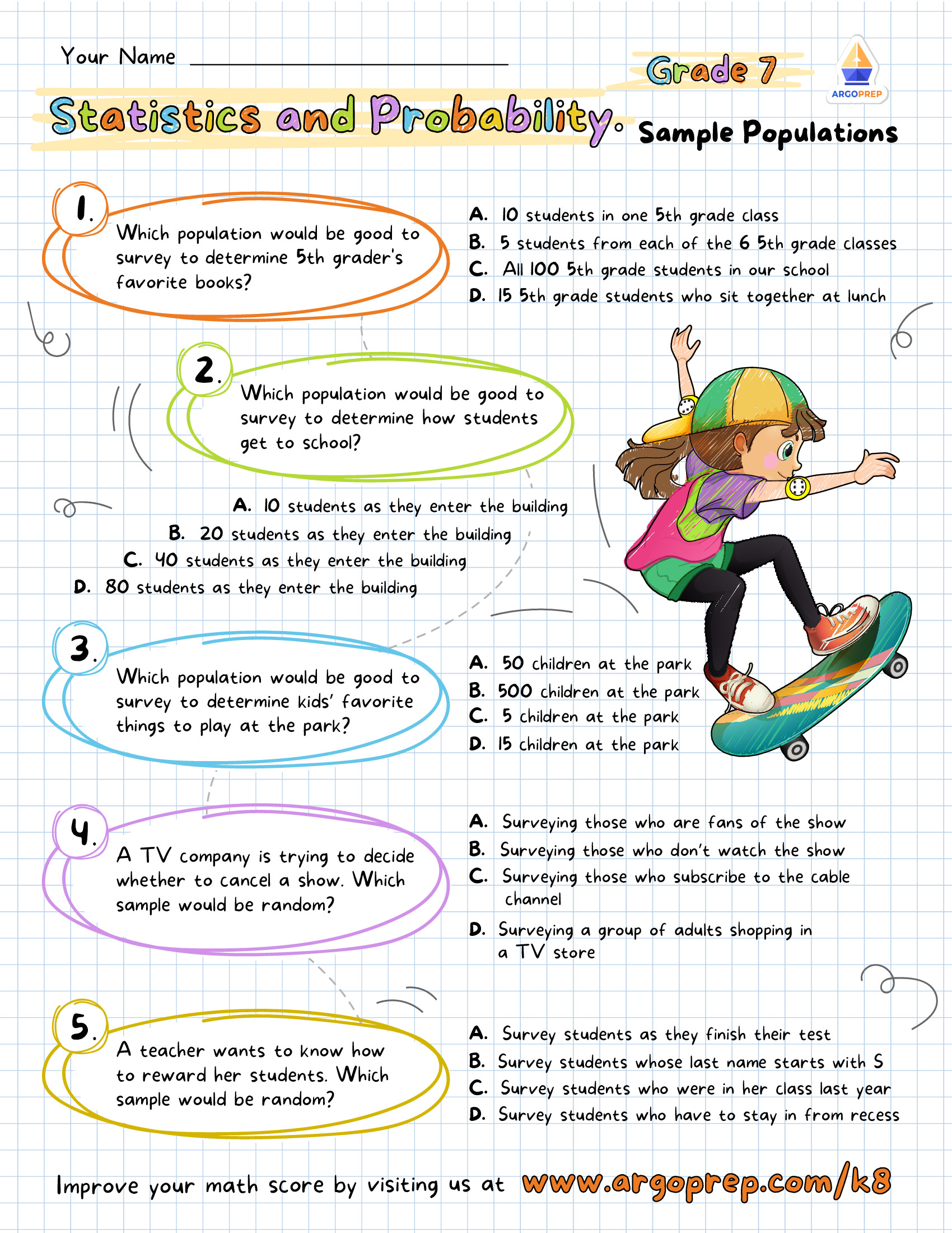 Sampling School Populations