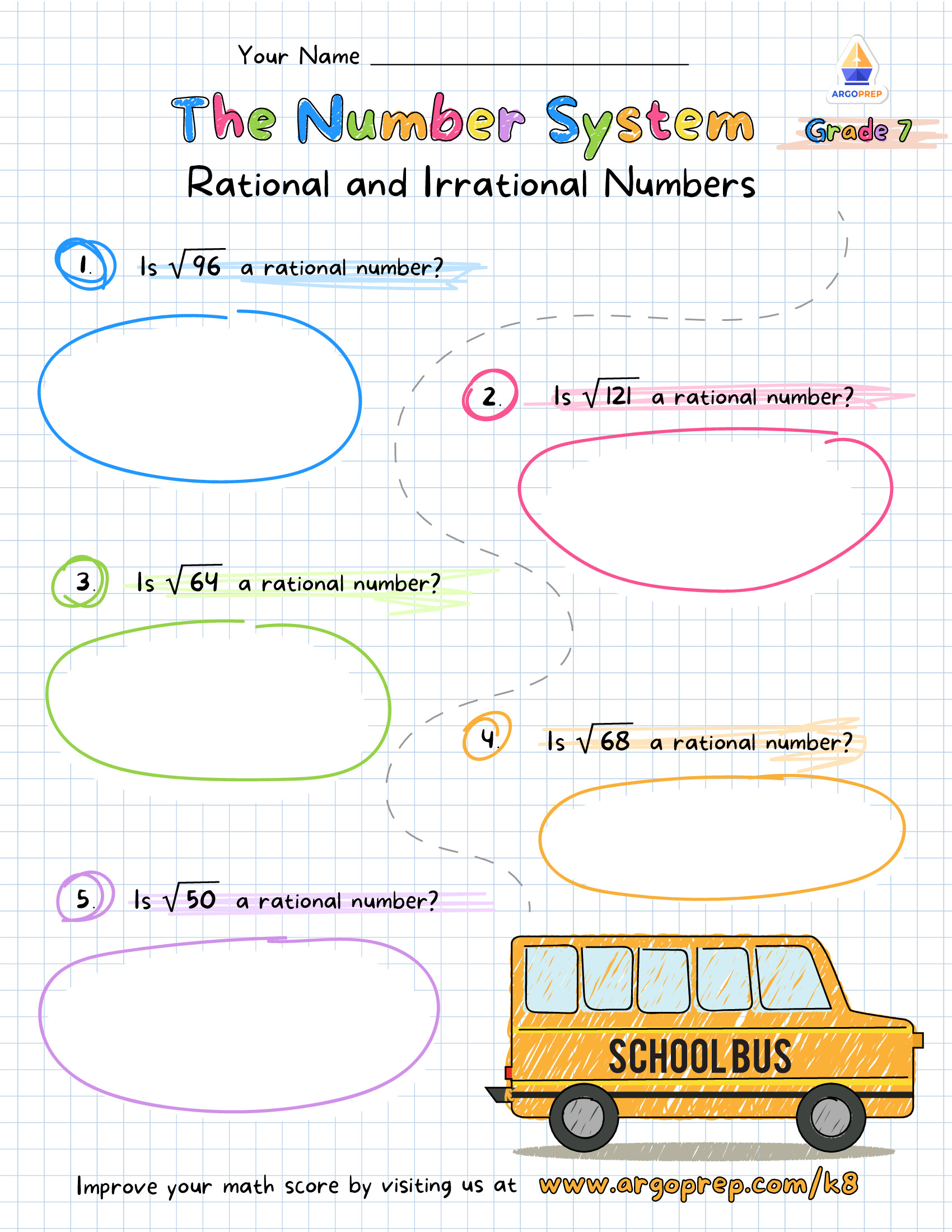 School Days and Rational and Irrational Numbers