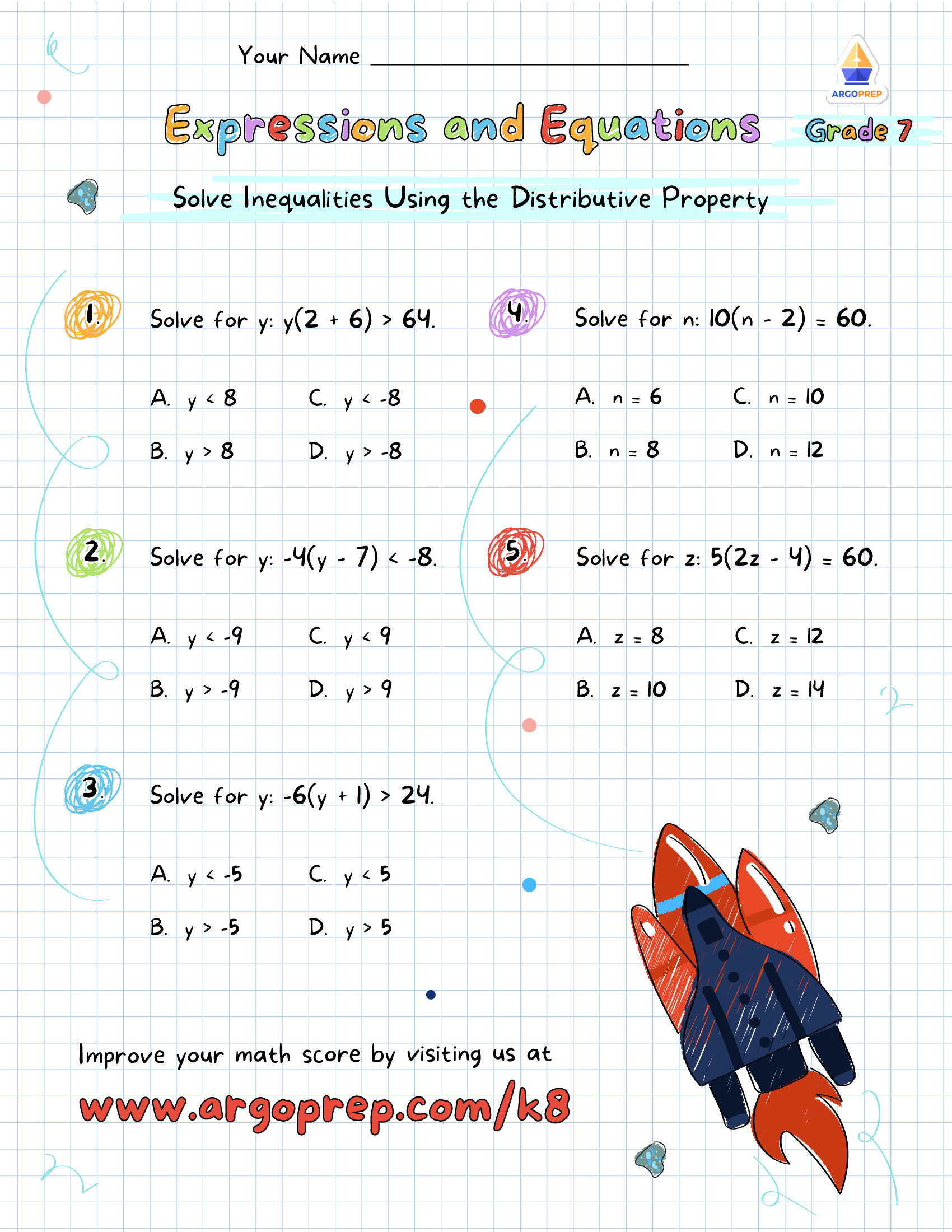 Take Off with Inequalities