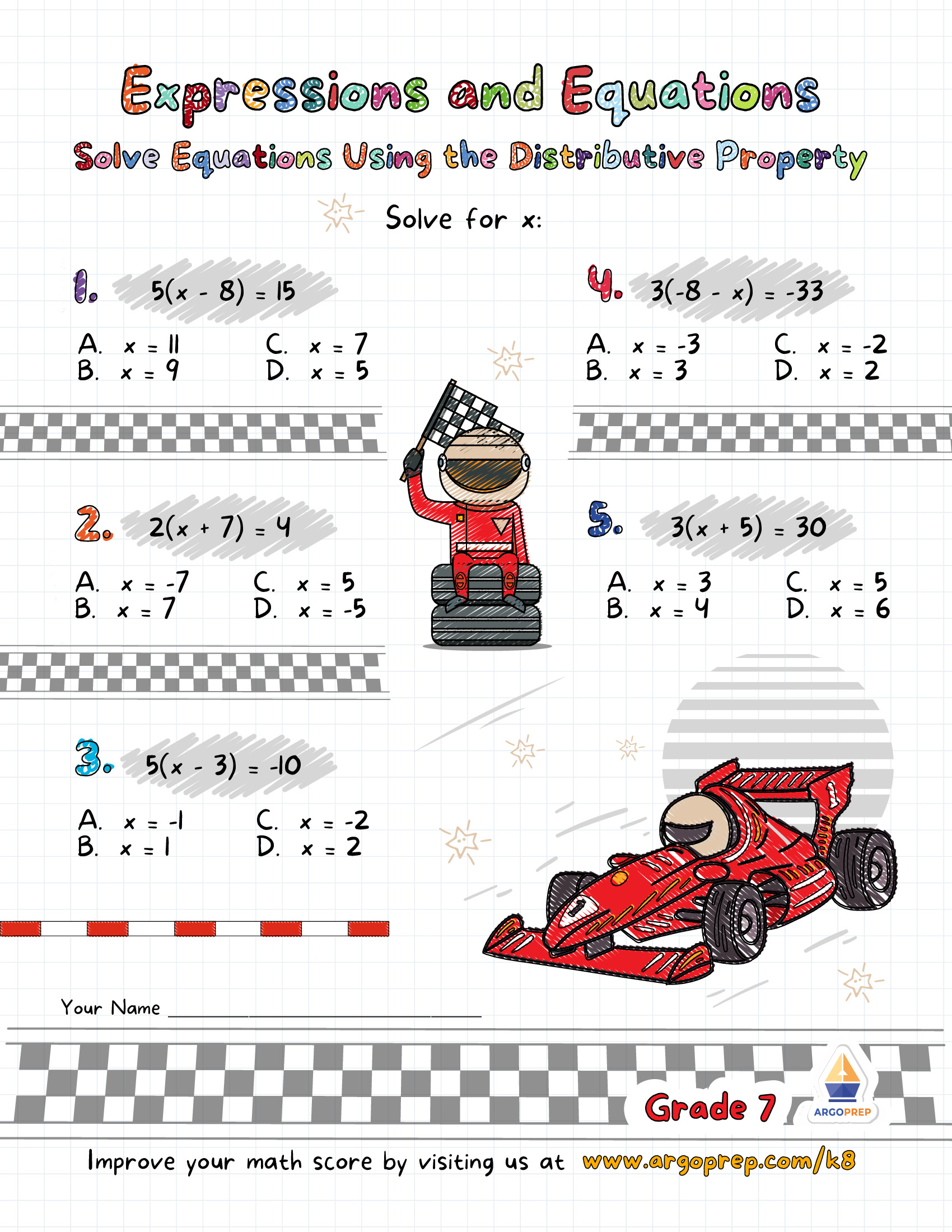 Distribute Your Algebra Knowledge