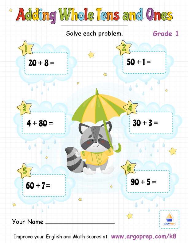 A Sum-Filled Day with Rainy Racoon