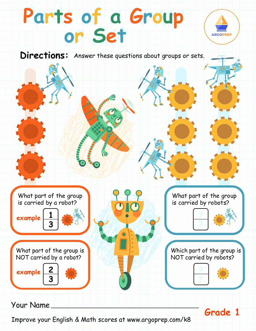 Fractions at the Robot Factory