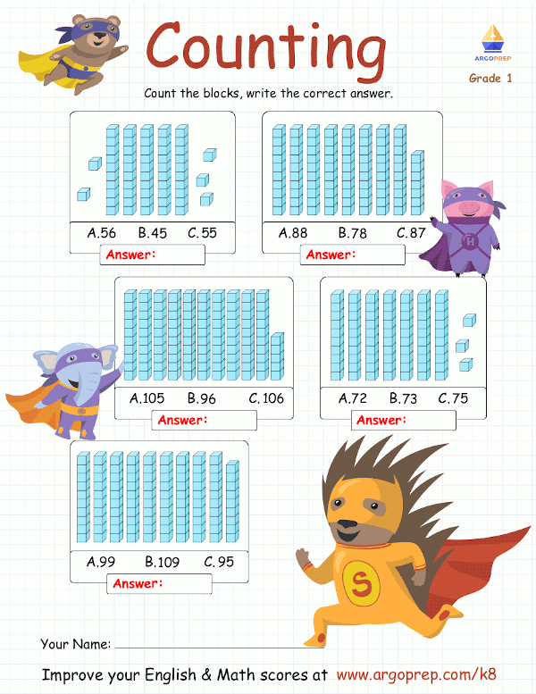 Multiple-Choice Super-Counting!