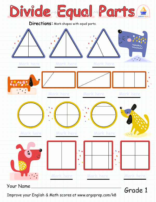 Doggone Great Geometric Division Practice