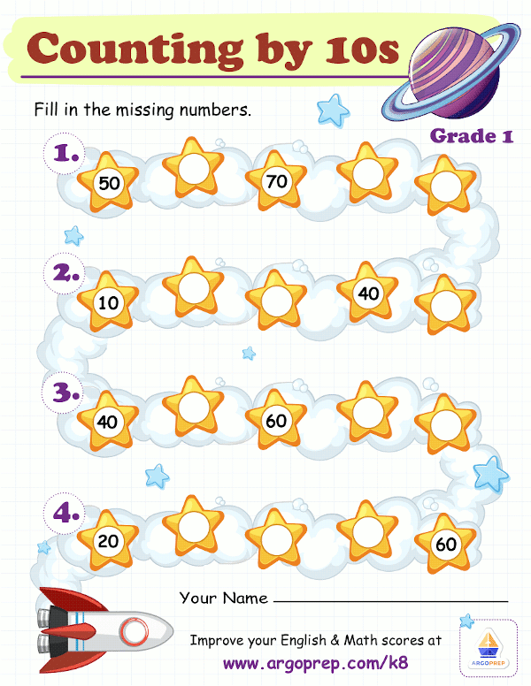 Skip Counting Among the Stars