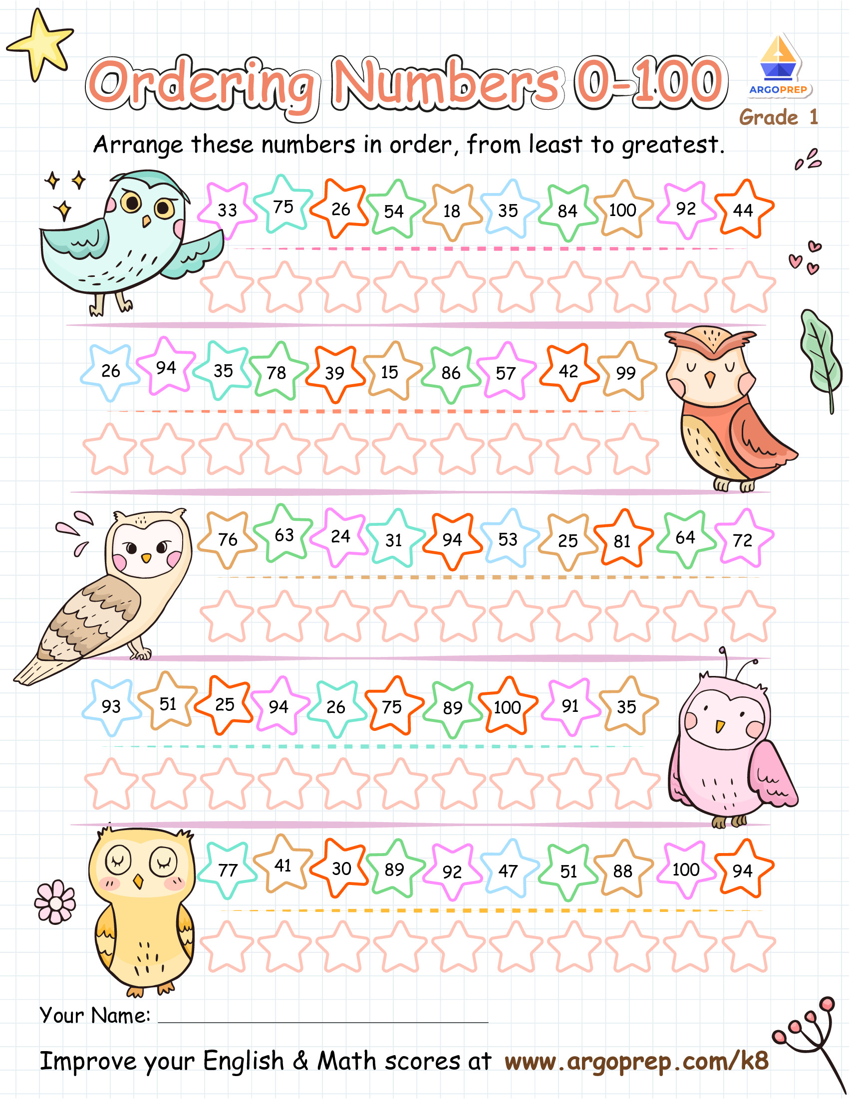 Orderly Owls