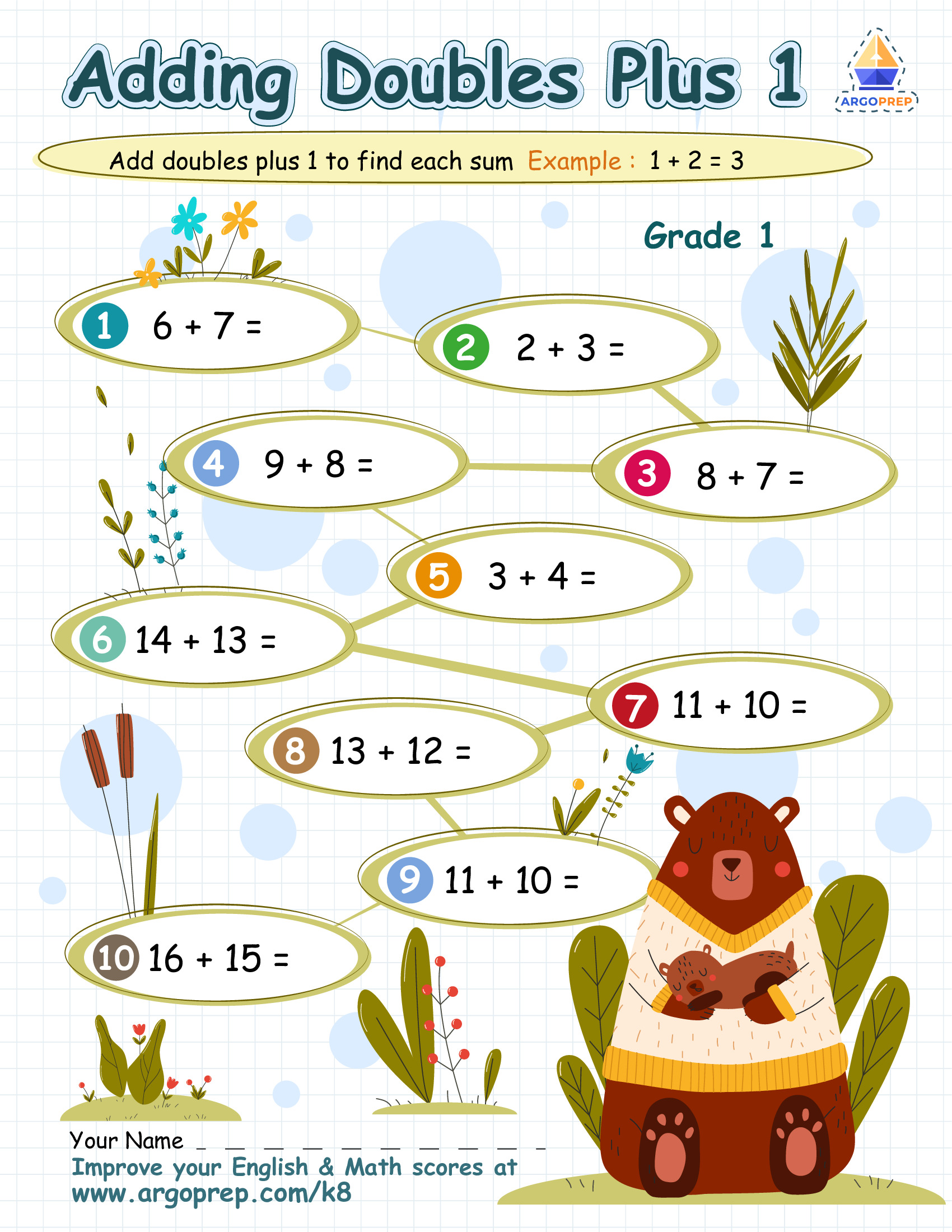 Let's Solve Some Problems with the Bear Fam!