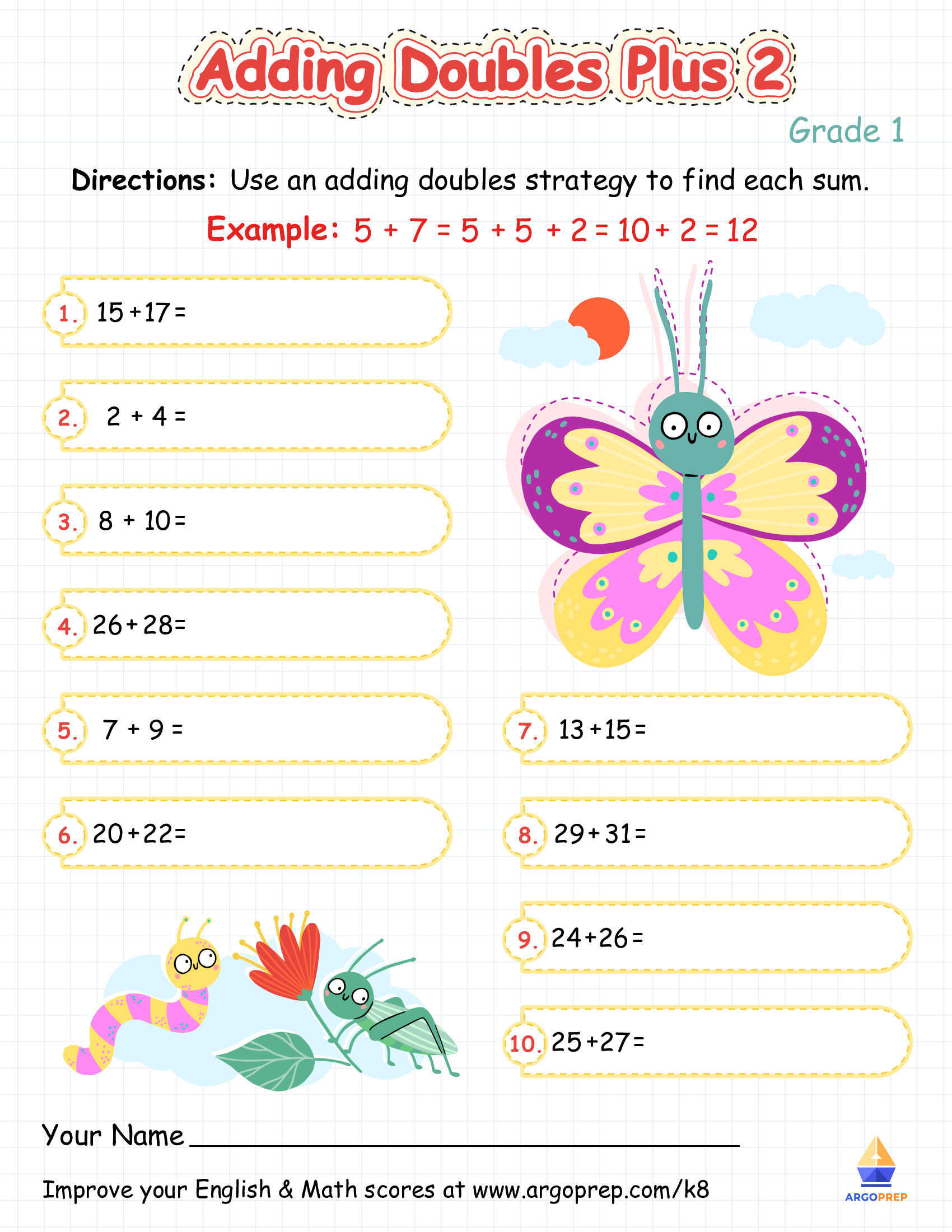 Butterfly and Friends Double Up