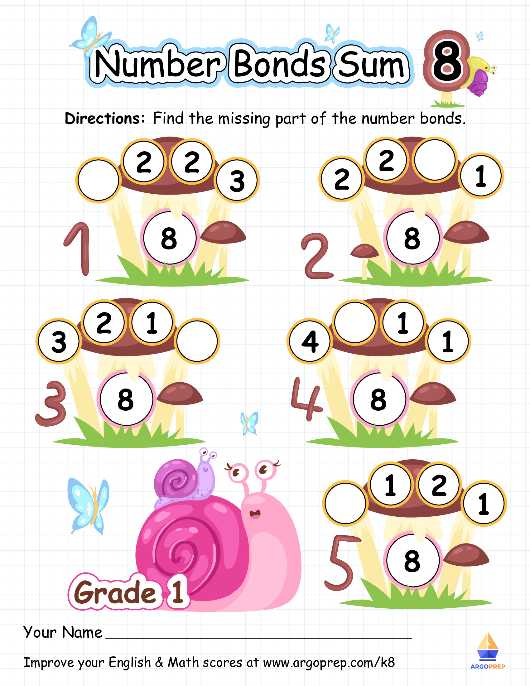 Numerical Families with Mommy and Baby Snail