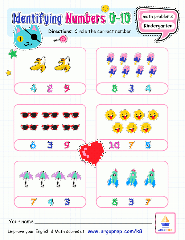 Pirate Cat's Numbers