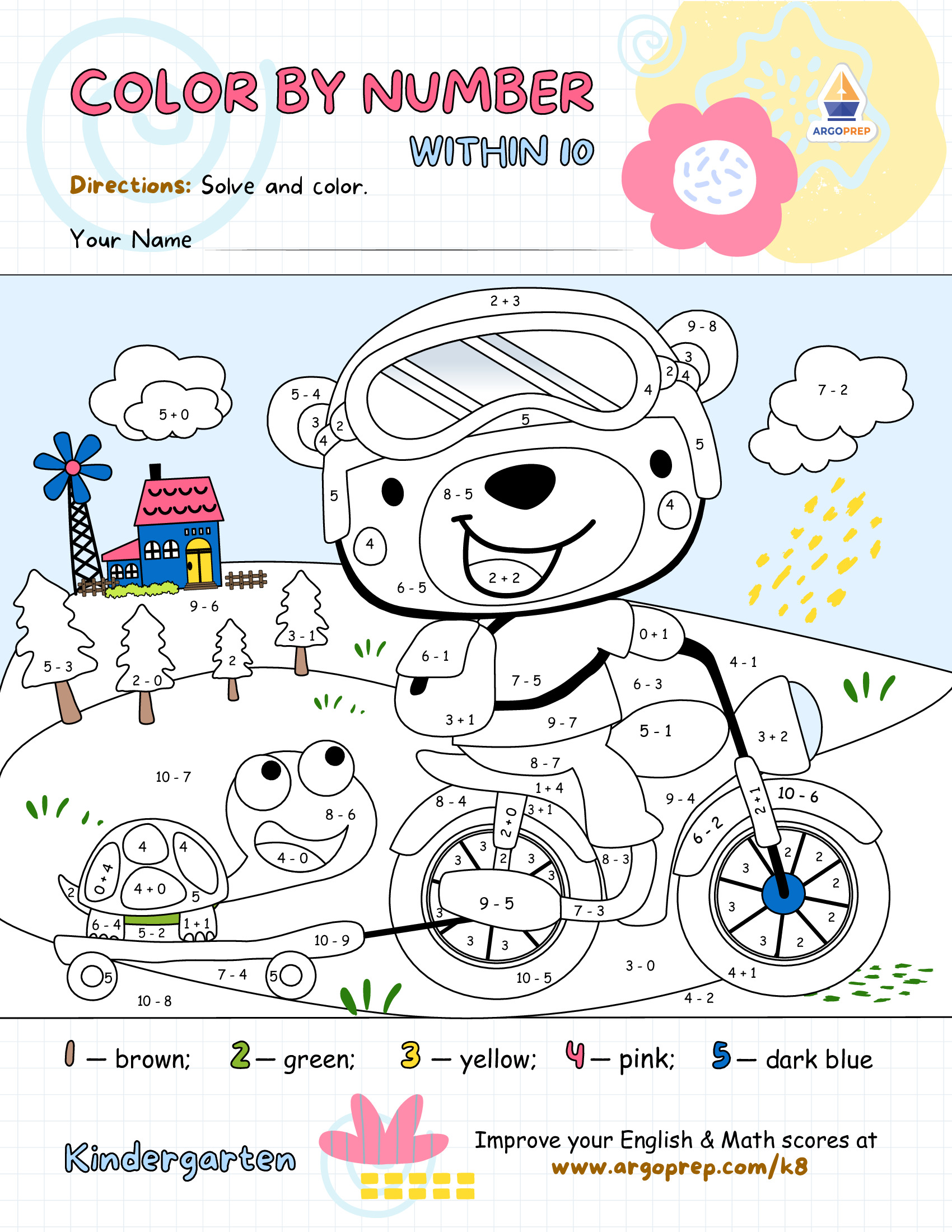 Number Hunt and Color