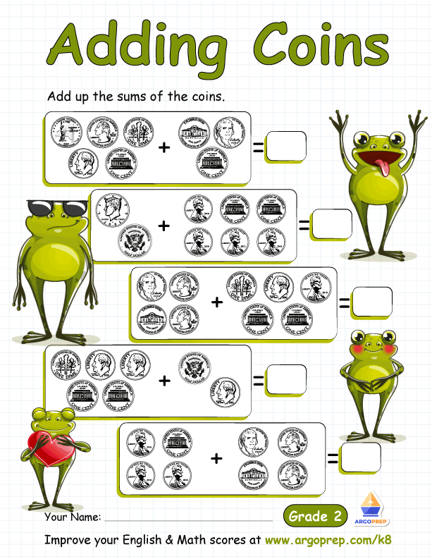 Frog Family Coin Count