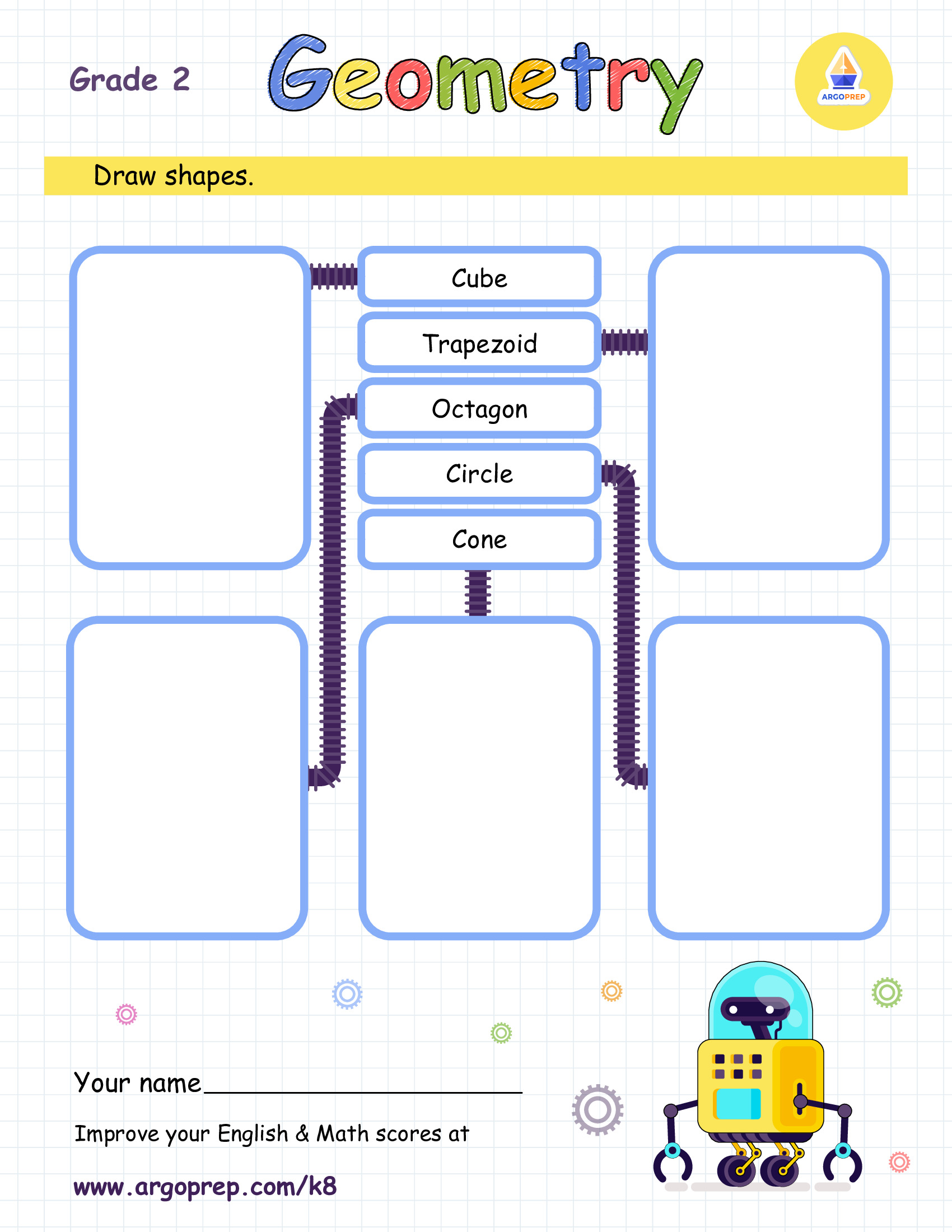 Rylan Robot Recognizes Shapes