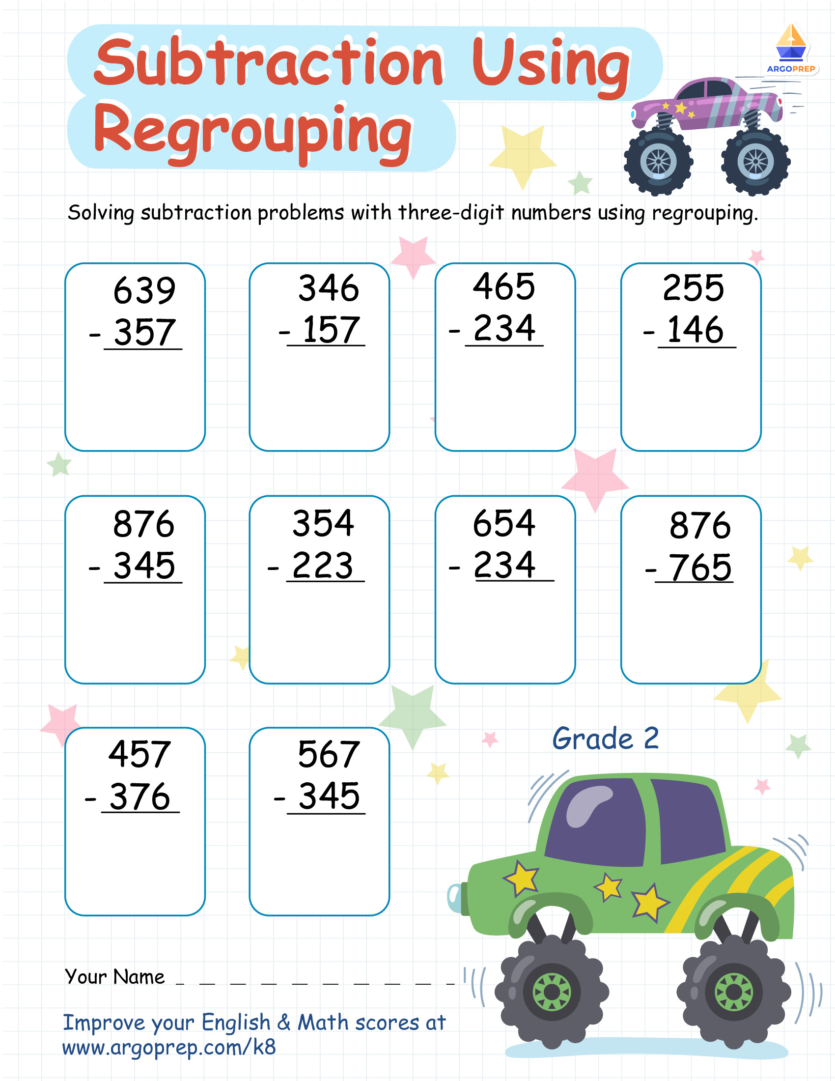 Full-Throttle Subtraction Smash