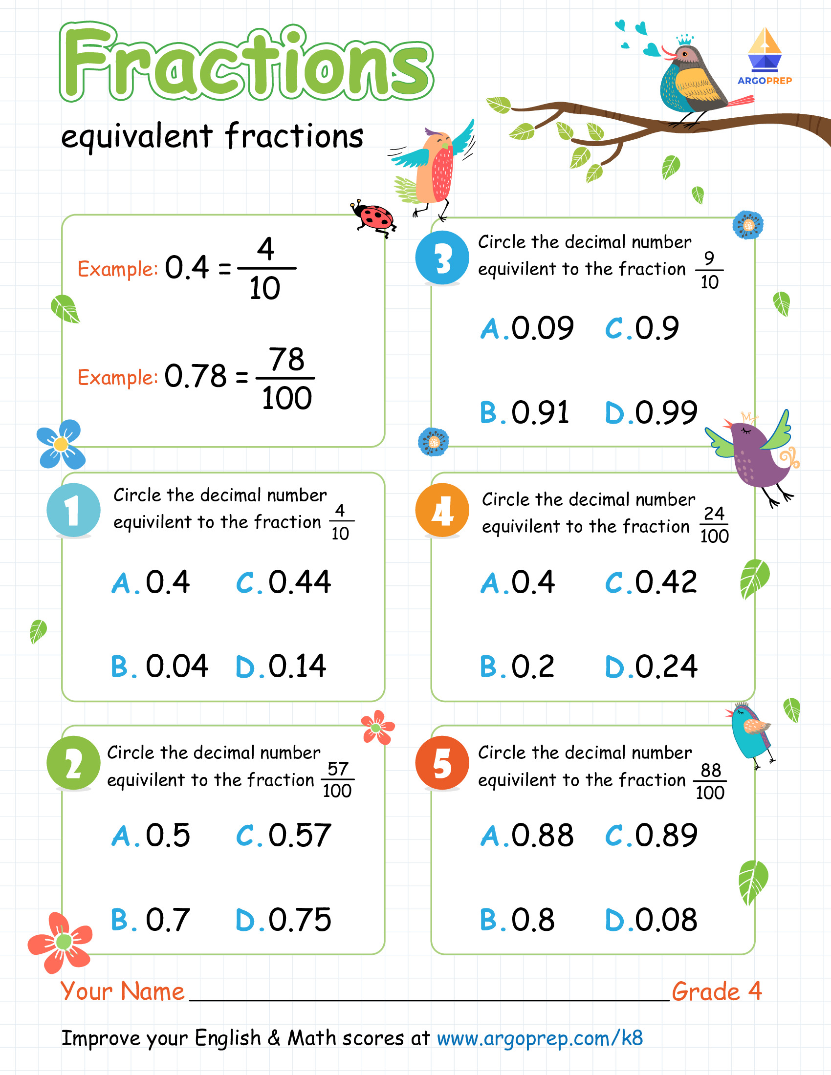 From Fraction to Decimal