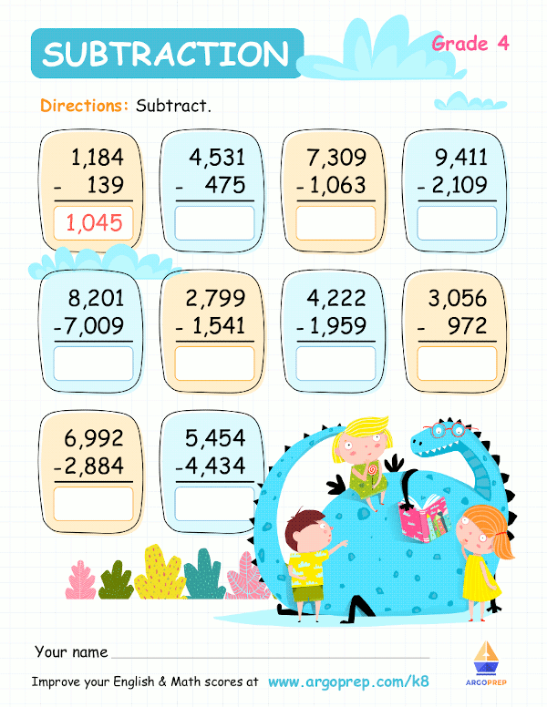 Subtraction Dragon